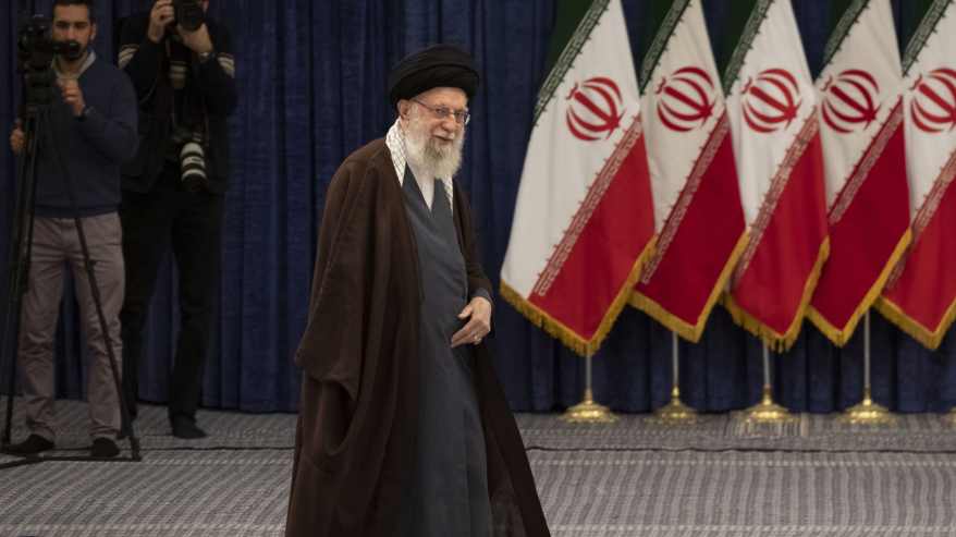 Irans högste ledare ayatollah Ali Khamenei.