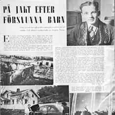 Veckojournalenin jutun etusivu 30.3.1941.