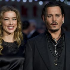 Amber Heard och Johnny Depp 