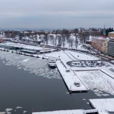 Eteläranta Helsinki ilmakuva