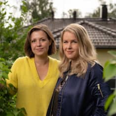 Eva Frantz och Hannah Norrena