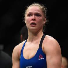 Ronda Rousey kuvassa.