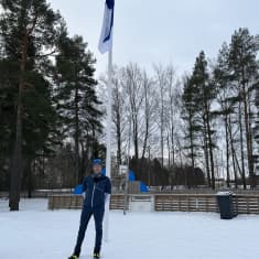 Ulf Nylund har just röstat i presidentvalet.