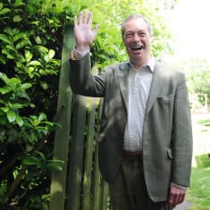 UKIP:s partiledare Nigel Farage.