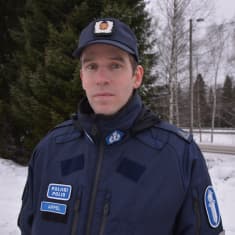 Mikael Appel, kommunikationschef på Österbottens polisinrättning.