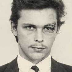 Bankrånaren Clark Olofsson - mug shot