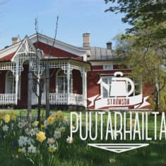 Strömsön huvila ja puutarhaillan logo