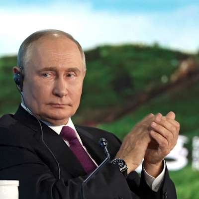 Rysslands president Vladimir Putin.