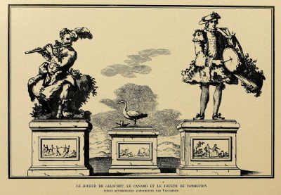 Automater skapade av Jacques de Vaucanson.