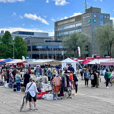 Salutorget i Karelby.