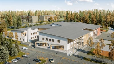 Sjundeås planerade skolcentrum