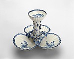 Pickle Stand, Manufactured by American China Manufactory (Philadelphia, Pennsylvania, 1770–1772), Soft-paste porcelain, American
