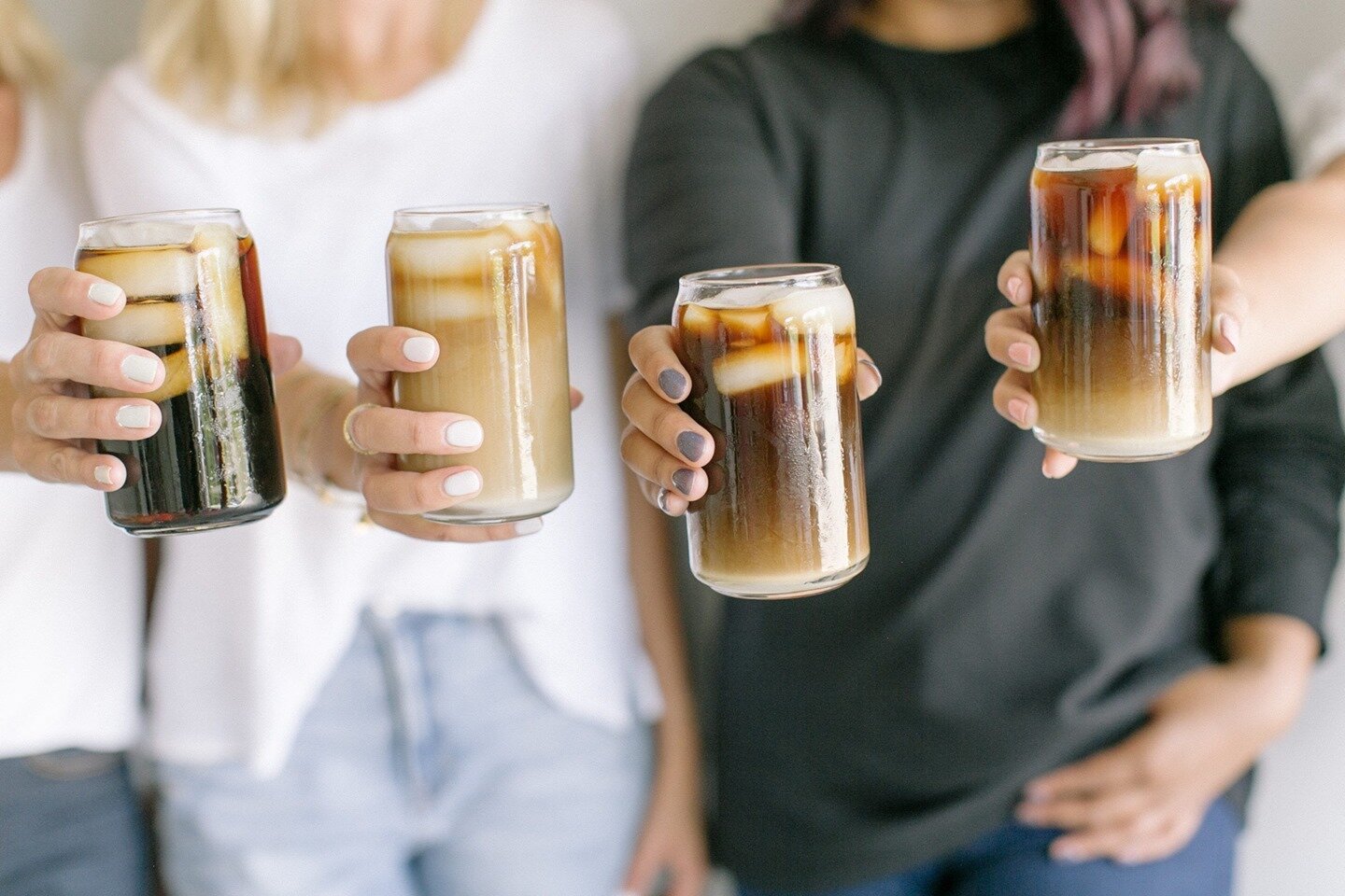 Cheers to an amazing week!⁣
⁣
Yes... we are doing our celebration cheers with ice coffee.☕⁣
⁣
Thank you so much to everyone who showed up and participated in the challenge this week!! It's been amazing!⁣
⁣
Kids creating amazing original works of art!