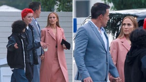 Ben Affleck & Jennifer Lopez Hold Hands in Public Again, But Look Tense