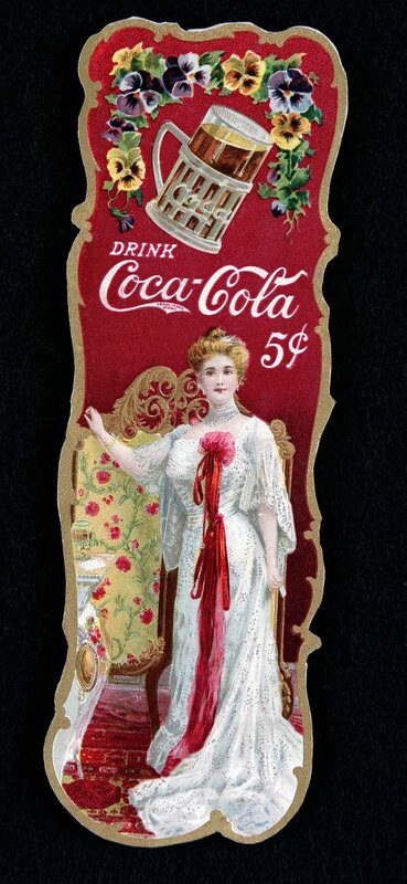 Along with Hilda Clark, a singer and actress who appeared in 1900 ads, Lillian Nordica was one of the first faces of Coca-Cola.