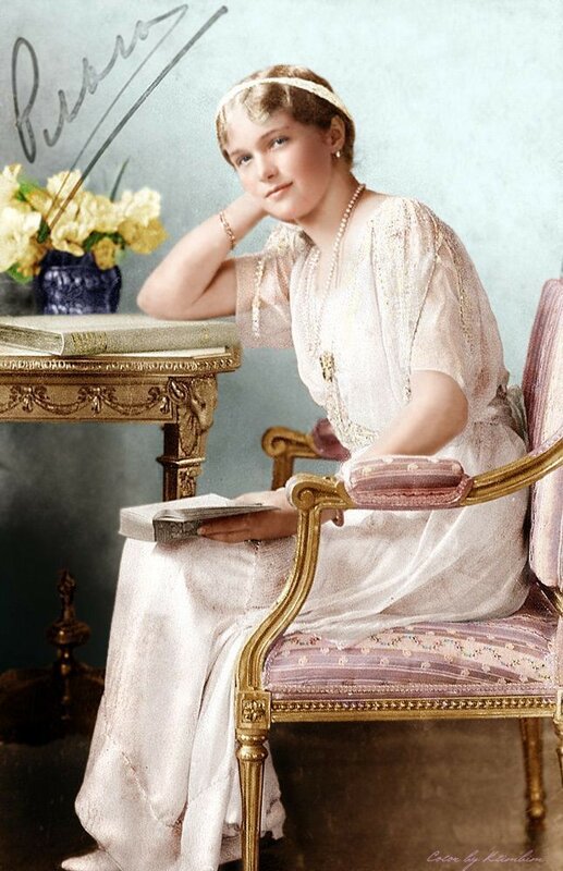 Grand Duchess Olga Nikolaevna, c. 1914