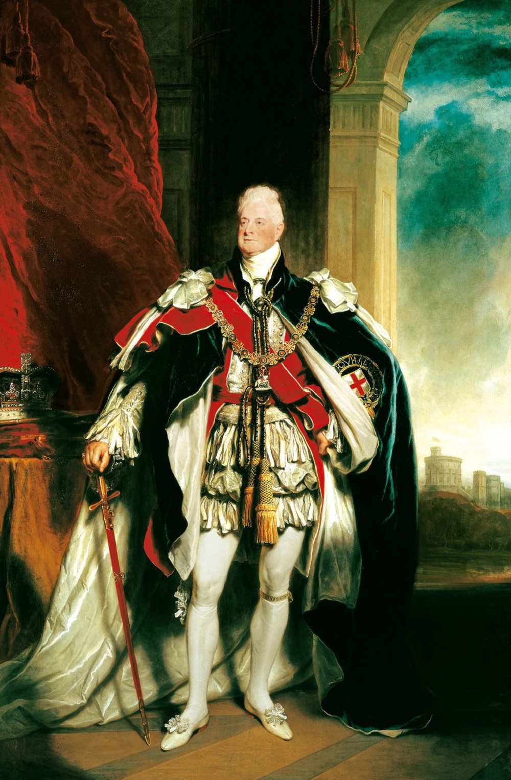 Sir Martin Archer Shee (1769-1850)William IV (1765-1837)  1833-34