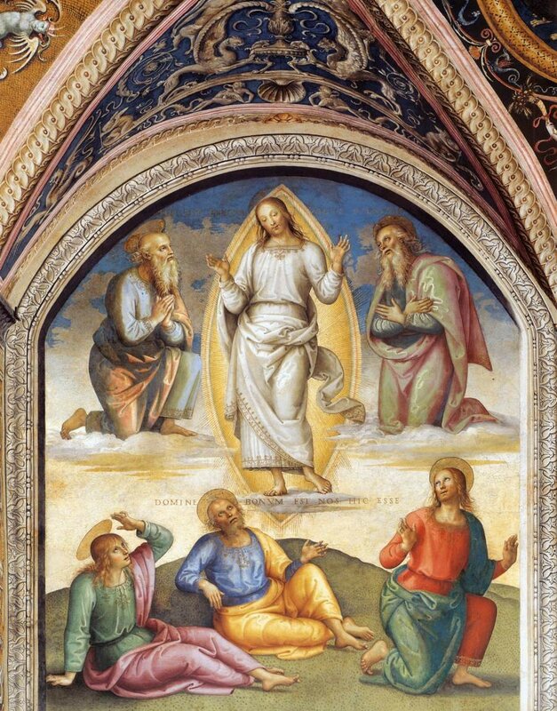 Pietro Perugino. Transfiguration of Christ