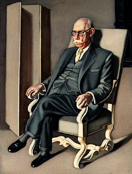 Portrait of Baron Kuffner in an Armchair