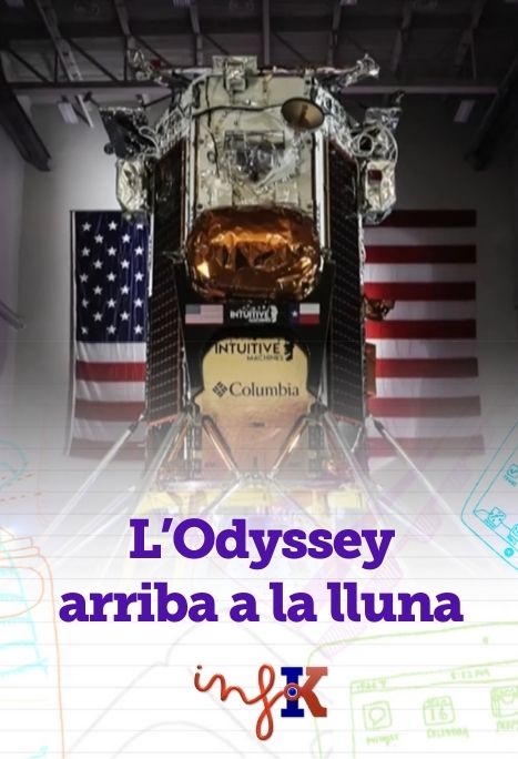 InfoK- L&#039;Odyssey arriba a la lluna
