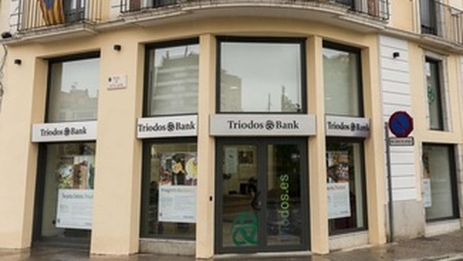  Oficina de Triodos a Girona (Europa Press) 