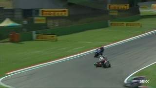 Imatge de:Així ha explotat la moto d'Eugene Laverty