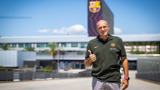 Tino Pérez: &quot;No jugar la Champions no ha estat un problema per entrenar el Barça&quot;