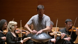 Imatge de:Athanàgia enregistra un tema amb l'Orquestra Simfònica de les Terres de Lleida