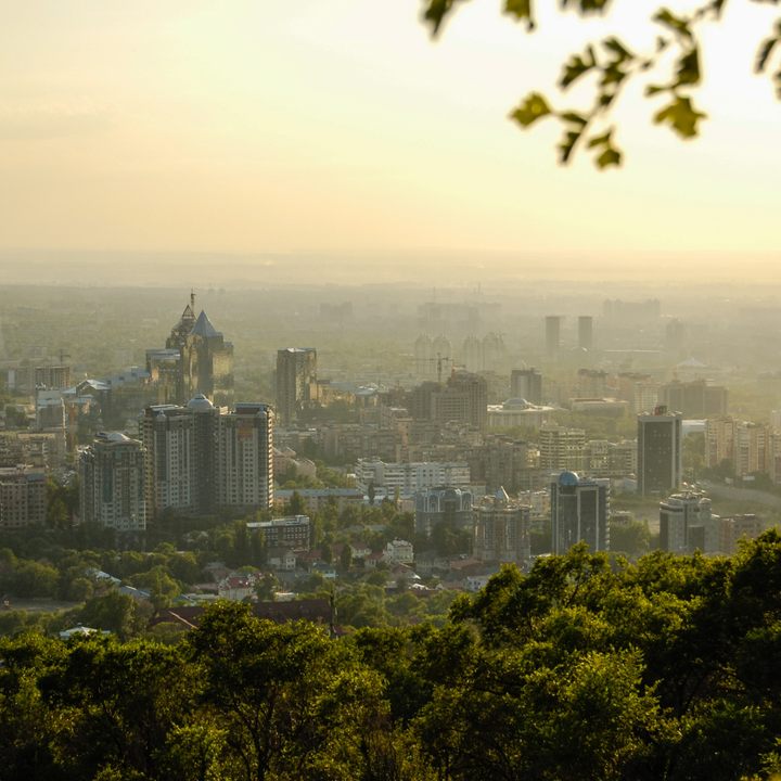 A view of Almaty.