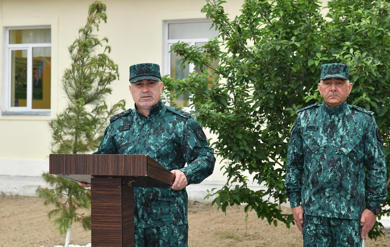 Пограничная застава "Алыкейханлы" сдана в пользование после капремонта