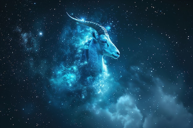 Free photo fantastic animal constellation