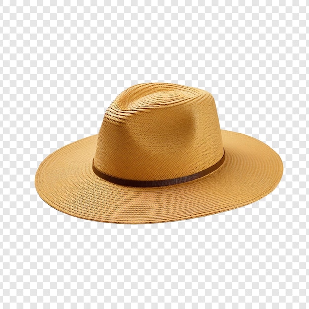 Free PSD sun hat png isolated on transparent background