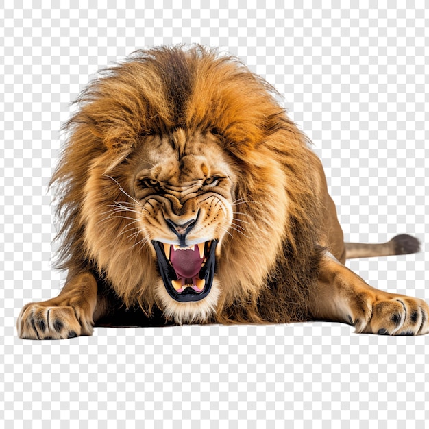 PSD a lion with a sword on its head with an arrow pointing to the right