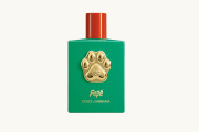 Flacon du parfum pour chien Fefé, de Dolce & Gabbana.