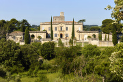 Le château de Monfrin (Gard), le 17 mai 2024.