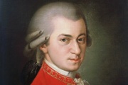 Portrait posthume de Wolfgang Amadeus Mozart, peint par Barbara Kraft en 1819.