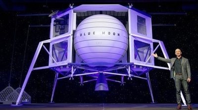 Blue Moon: Jeff Bezos quiere llevarnos a la Luna en 2024