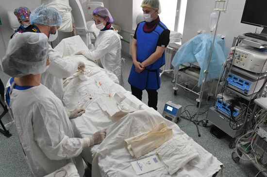 Работа Луганской областной клинической больницы