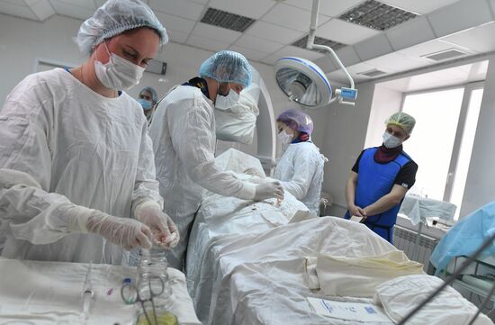 Работа Луганской областной клинической больницы