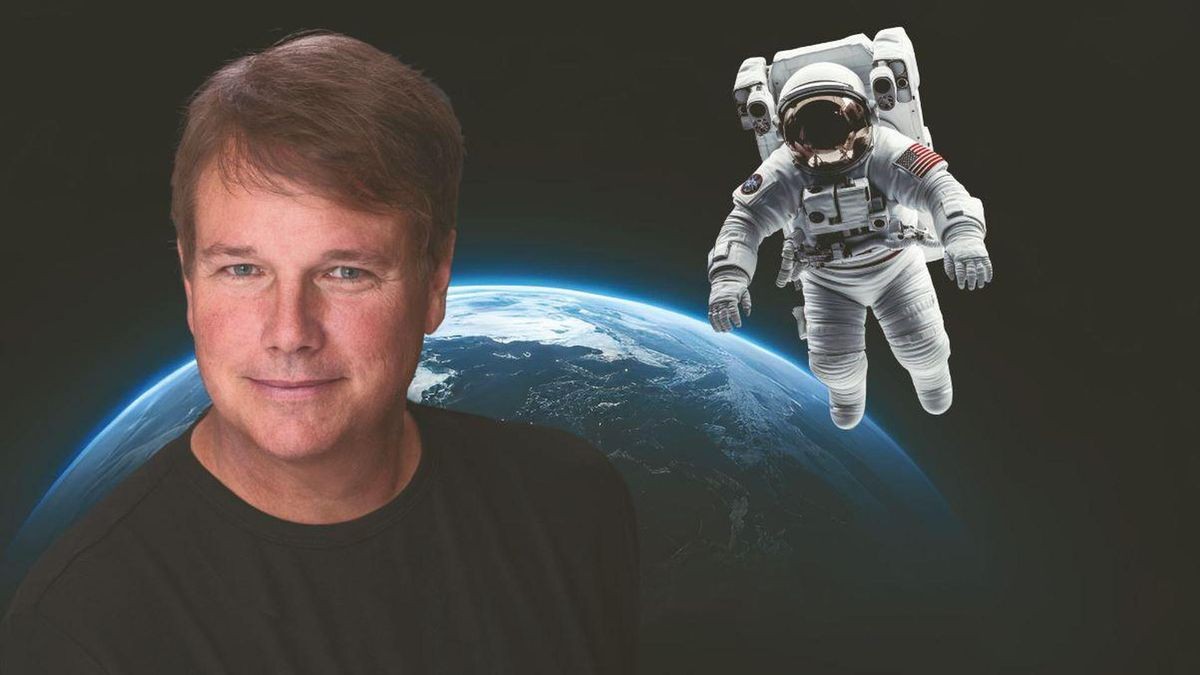 Mark Armstrong, Sohn des legendären Astronauten Neil Armstrong, wird mit „Spaceship Earth“ im Oktober auf der Bühne des Helmstedter Brunnentheaters zu sehen sein.