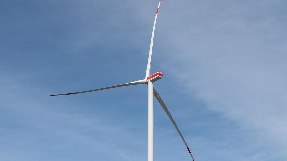 Der neue Windpark in Volkmarsdorf öffnet am 10. September. (Archivfoto)