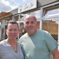 Führen das Café und Bistro am See gemeinsam: Yvonne und Aleksander Schmidt. 