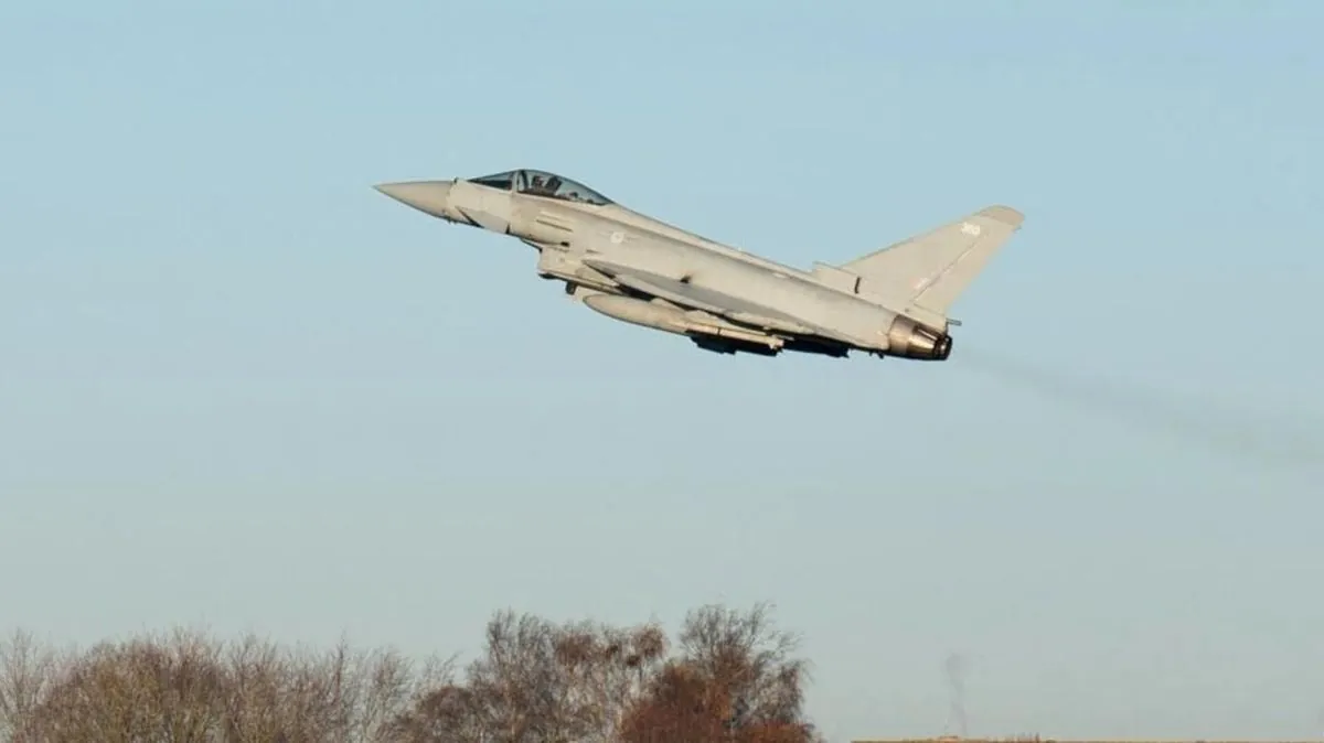 Italy scrambles fighter jets over unidentified planes in the Baltic