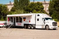 FUIB has created a unique LifeSavingTruck for blood donation, which travels across the country