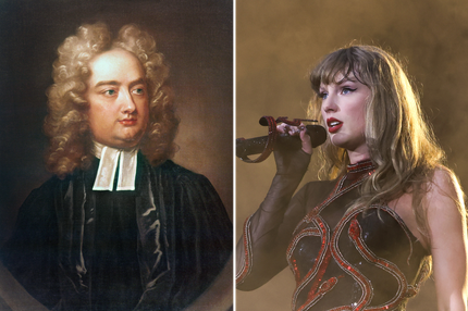 Taylor Swift: Der Name Swift, in der Literaturgeschichte mit einem Ruf wie Donnerhall, ist längst von einer Figur gekapert worden, die über ganz andere Lärmpegel in der öffentlichen Resonanz verfügt.