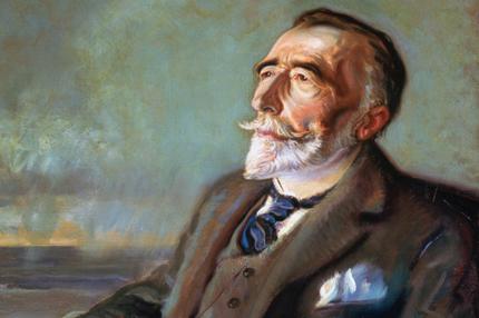 Joseph Conrad: Der Schriftsteller Joseph Conrad, gemalt von Walter Tittle in den Jahren 1923-1924, Öl auf Leinwand.