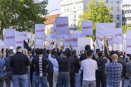 Islamismus in Hamburg: Demonstration der Gruppe Muslim Interaktiv am 11. Mai 2024 in Hamburg