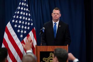 USA: Ronald Rowe Jr., acting director of the U.S. Secret Service, speaks to journalists at the agency’s headquarters in Washington, U.S., Sept. 20, 2024.     Ben Curtis/Pool via REUTERS