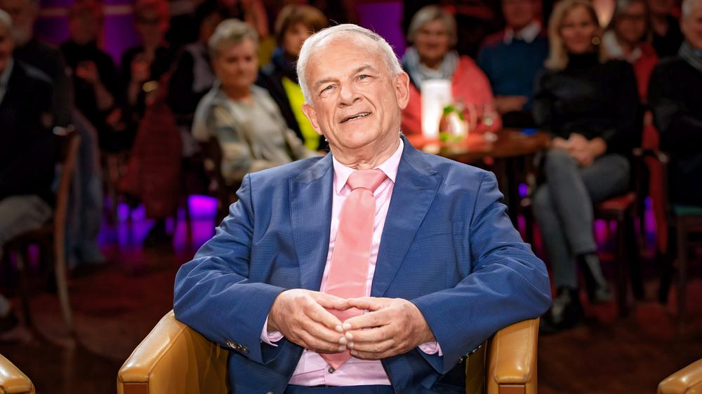 "Ist das euer Ernst?!" von Peter Hahne: Der Moderator und Buchautor Peter Hahne, hier im Februar 2020 bei der MDR-Talkshow "Riverboat"