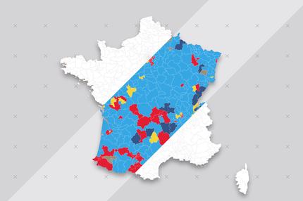 Parlamentswahl in Frankreich: Wo die Rechtsradikalen punkten